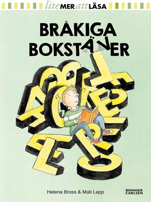cover image of Bråkiga bokstäver